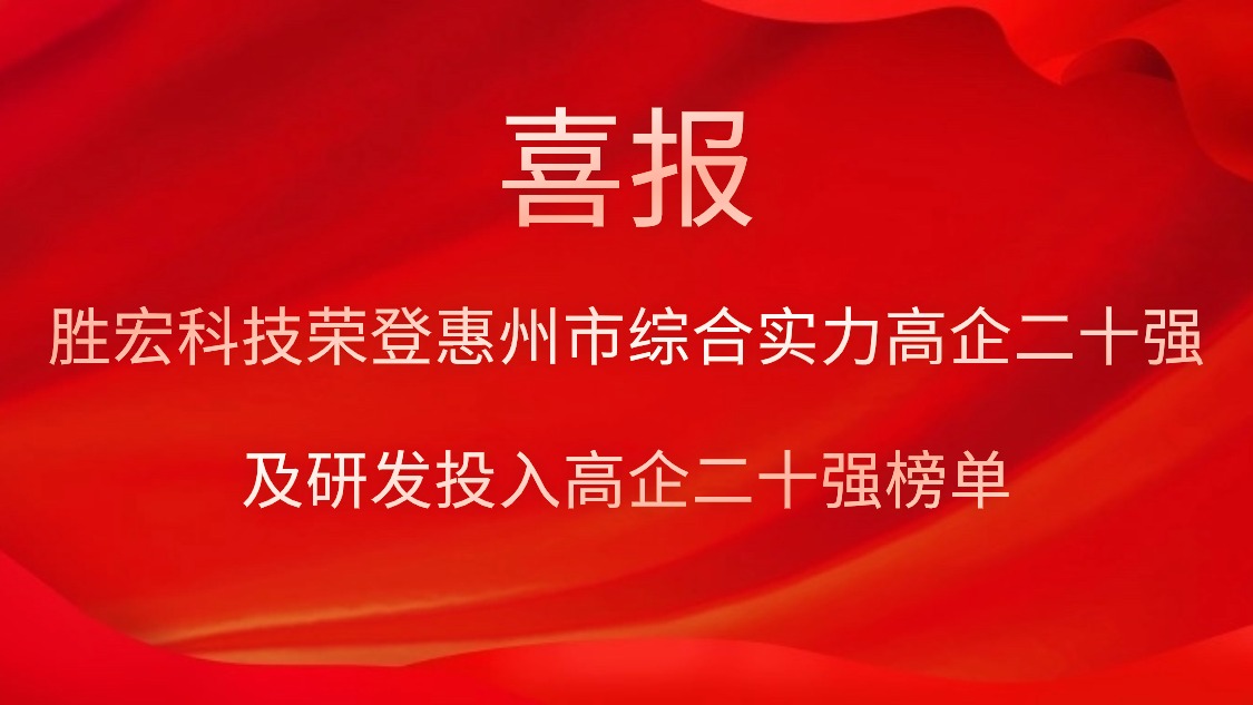 leyu.乐鱼科技荣登惠州市综合实力高企二十强及研发投入高企二十强榜单